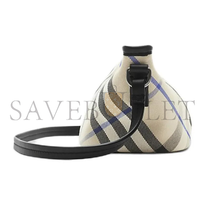 BURBERRY CHECK MINI SHOULDER BAG 80952971 (20*10*9cm)